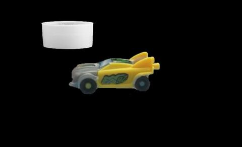 Силиконовый молд Гоночная машина мини