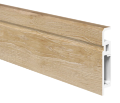 Напольный плинтус ПВХ Foresta Aviv Дуб Фрейзер FA 007 2000х70х13 мм