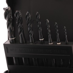 Набор метчиков машинных M3 -M12 HSSE-VAP DIN371/376 (Винт., C/2,5P, R39) 7пр Volkel 47862