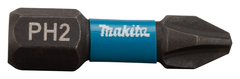 Насадка Impact Black PH2, 25 мм, C-form, 2 шт. Makita B-63616