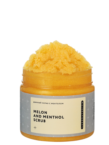Дынный скраб с ментолом
