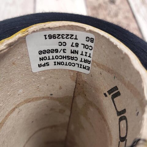 Хлопок c кашемиром (15%) EMILCOTONI CASHCOTTON 2000 темно-синий