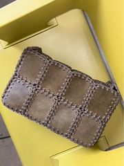 SAMPLE SEVA KHAKI SUEDE M