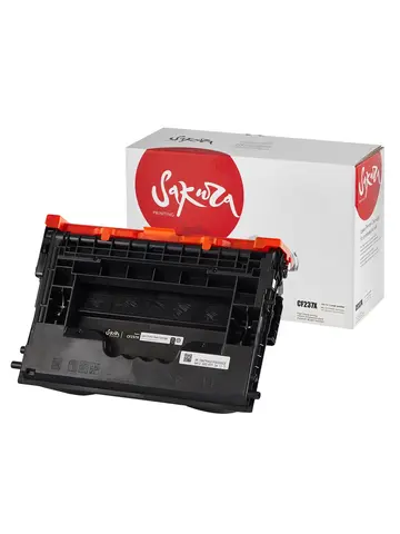 Картридж Sakura CF237X (37X) для HP, черный, 25000 к.