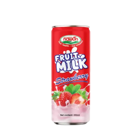 Напиток ФРУТ МИЛК молочный с соком клубники 250мл