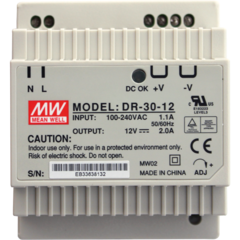 Блок питания 230V AC/12V DC/30W, IP20, арт. AEZ311 AlcaPlast фото