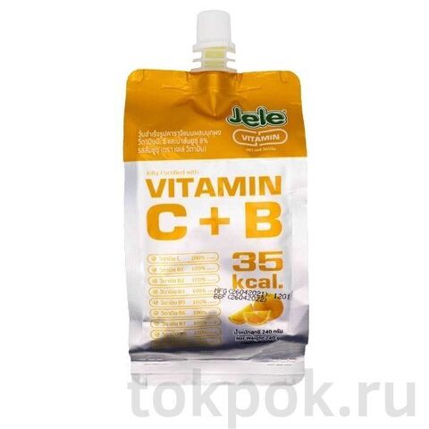 Желе с соком юдзу и витаминами С+B Jele Vitamin, 240 г