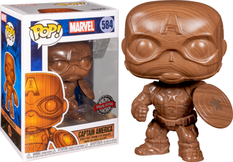 Funko POP! Marvel: Captain America (Exc) (584)