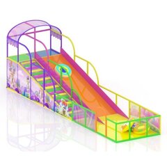 Тюбинговая горка "Веселый зоопарк" (4х15х4м)