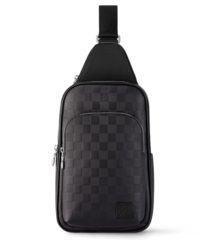 Сумка-слинг Louis Vuitton Avenue NM кожа Damier Infini