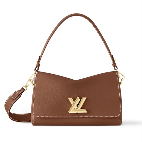 Сумка женская Louis Vuitton Soft Twist коричневый