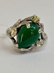 Тамарикс (кольцо из серебра)