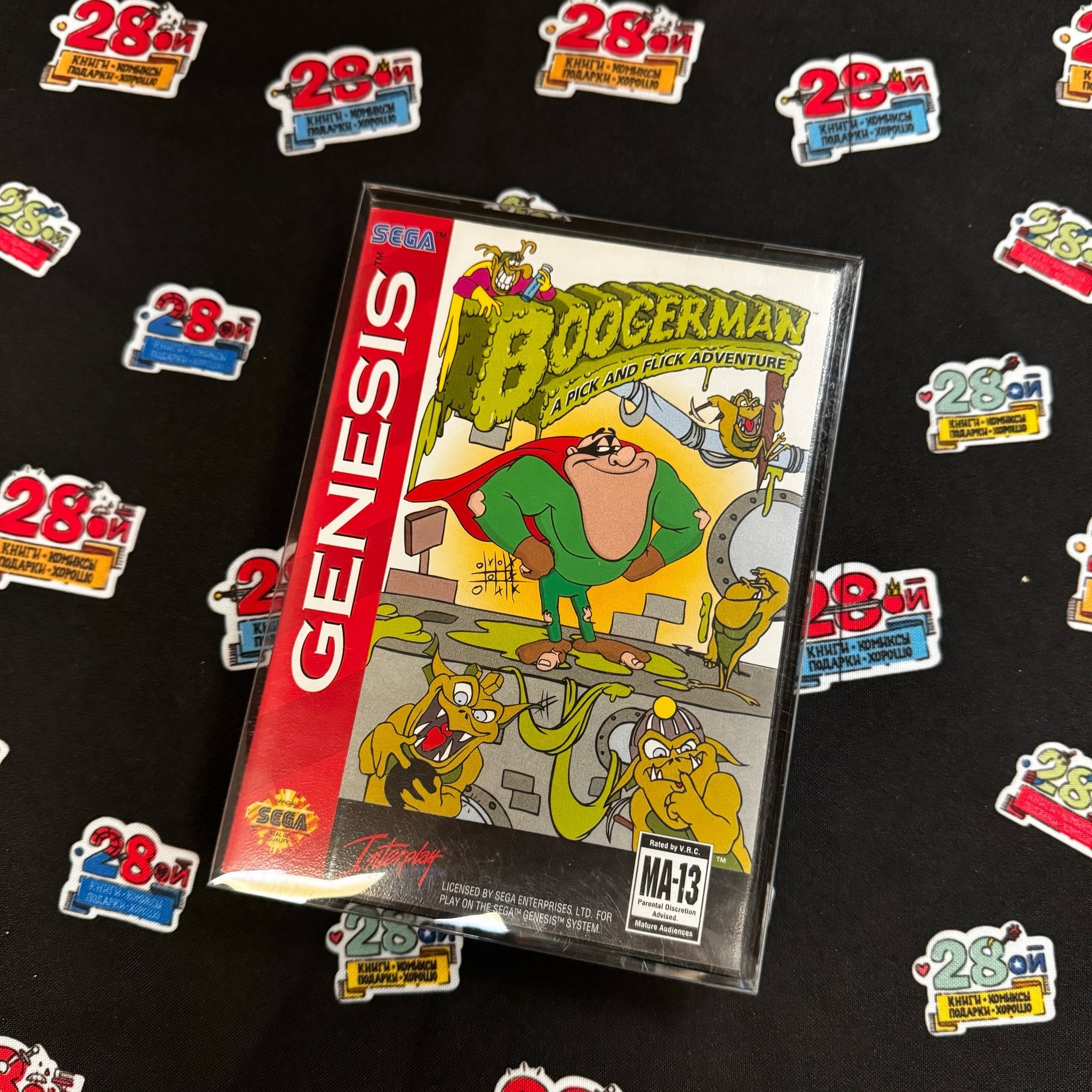 Игра Boogerman: A Pick and Flick Adventure (Sega Genesis) (Б/У) – купить по  выгодной цене | Интернет-магазин комиксов 28oi.ru