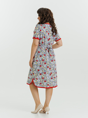 4595В Халат на молнии