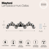 Настенный светильник Maytoni Dallas MOD547WL-13B