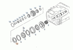 Конус синхронизатора 3-й/4-й передач 16S151/181/220/221  ZF 1316304159 81324250158