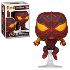 Фигурка Funko POP! Bobble Marvel Games Miles Morales Miles S.T.R.I.K.E. Suit