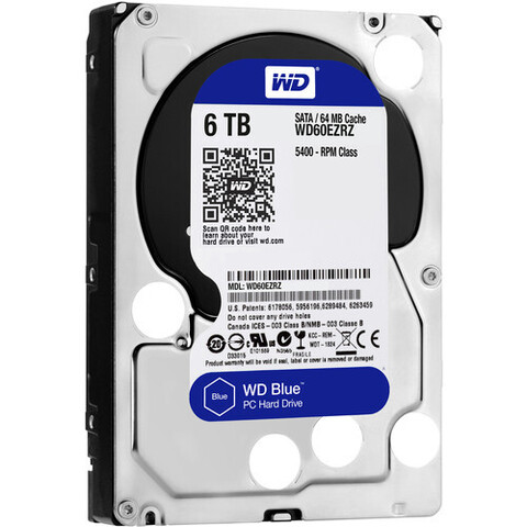 Жесткий диск WD 6TB Blue 3,5