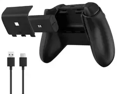 Комплект зарядный кабель + аккумулятор 1200 mAh (Xbox Series X/S, Black)