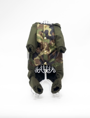 Royal Dog демисезонный костюм на флисе Милитари XL (зелёный)