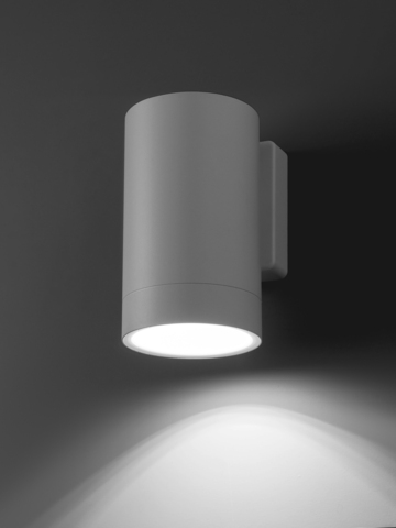 Светильник настенный LED, Соло, 6 Вт, 4000 К, H160 мм, алюм./бел., IP65, TDM