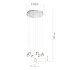 Светильник подвесной ST Luce Waterfall SL6017.101.07