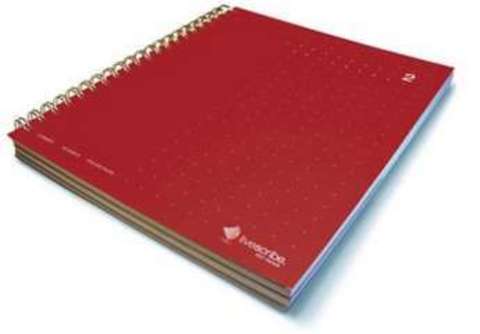 Three Subject Notebook – блокнот для Livescribe Pulse Smartpen (Red) (№ 2)