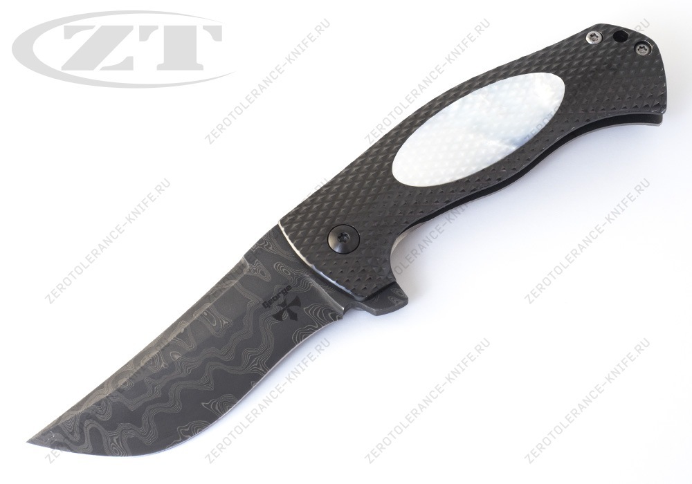 Нож Hydra Zirconium Damascus Les George