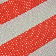 Пляжный коврик с ручками для переноски, цвет красный, 150х170 см