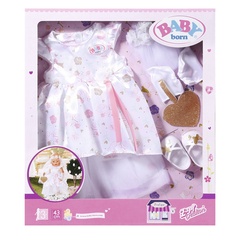 Одежда для куклы Baby Born Невеста Делюкс