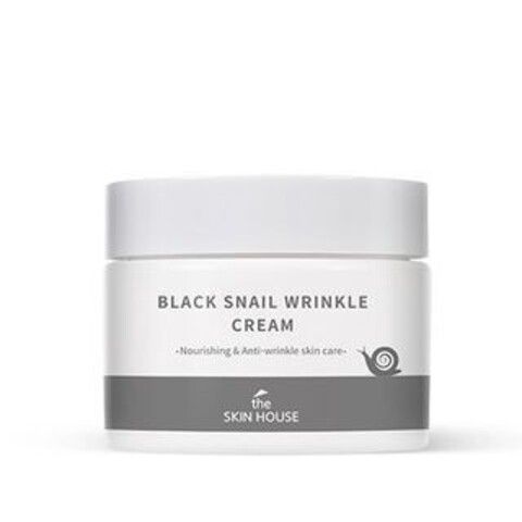 The Skin House Snail Крем для лица питательный антивозрастной с черной улиткой Black Snail Wrinkle Cream