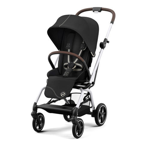 Прогулочная коляска Cybex Eezy S Twist Plus 2 SLV Moon Black