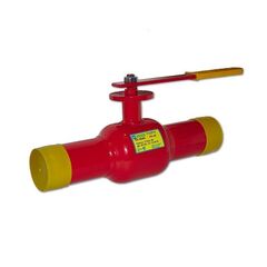 Кран стальной шаровой цельносварной BREEZE 11с31п1, DN-50 PN-40, длина-300мм, стандартнопроходной, приварной с ручкой