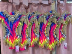 Купальники групповые для выступления 6 шт. б/у