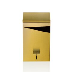 Decor Walther 0614520 Decor Walther TE 70 SC Ведро 20x20x32см, с педалью и крышкой, softclose, цвет: золото фото