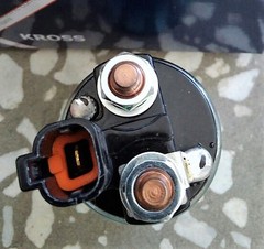 РЕЛЕ ВТЯГИВАЮЩЕЕ ELANTRA HD -08, i30 -08 DOMO D - 50mm, L - 124 mm