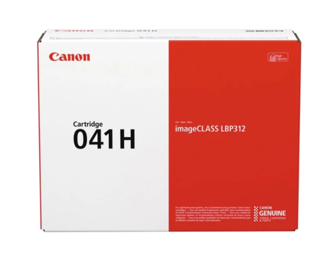 Оригинальный картридж Canon 041H BK черный  увеличенной емкости 0453C002