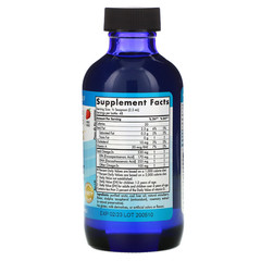 Nordic Naturals, ДГК для детей, клубника, для детей 1–6 лет, 530 мг, 119 мл (4 жидких унции)