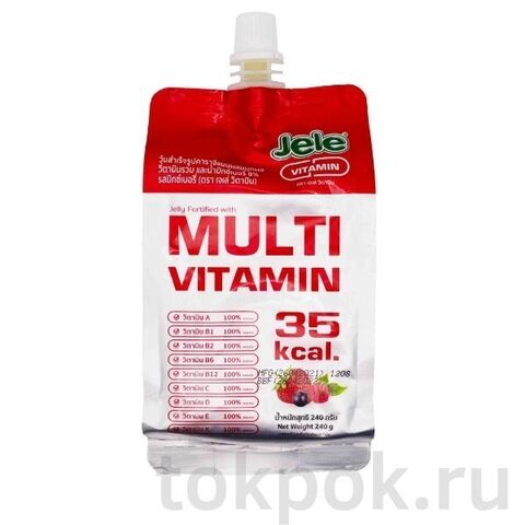 Желе с соком лесных ягод и витаминами Jele Multivitamin, 240 г