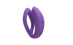 Фиолетовый вибратор для пар We-Vibe Sync O - 