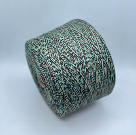 (Авторская смотка) Millefili (пр.Италия),art-Arhimederws 280м/100 гр. 40%Шерсть, 40%Хлопок, 20%Полиамид, цвет-Мультиколор,арт-33160