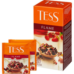 Чай Tess Flame фруктовый 25 пакетиков