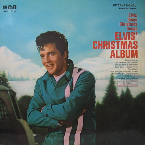 Виниловая пластинка. Elvis' Christmas Album