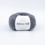 Пряжа Infinity Alpaca Silk 1053 темно-серый
