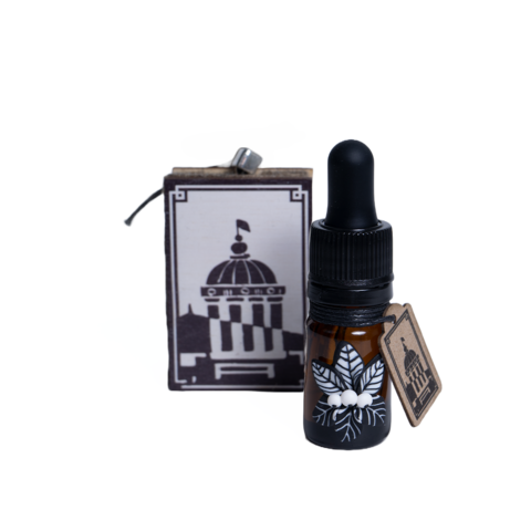 Диффузор для автомобиля из натурального войлока + флакон с ароматом "Эолова арфа"