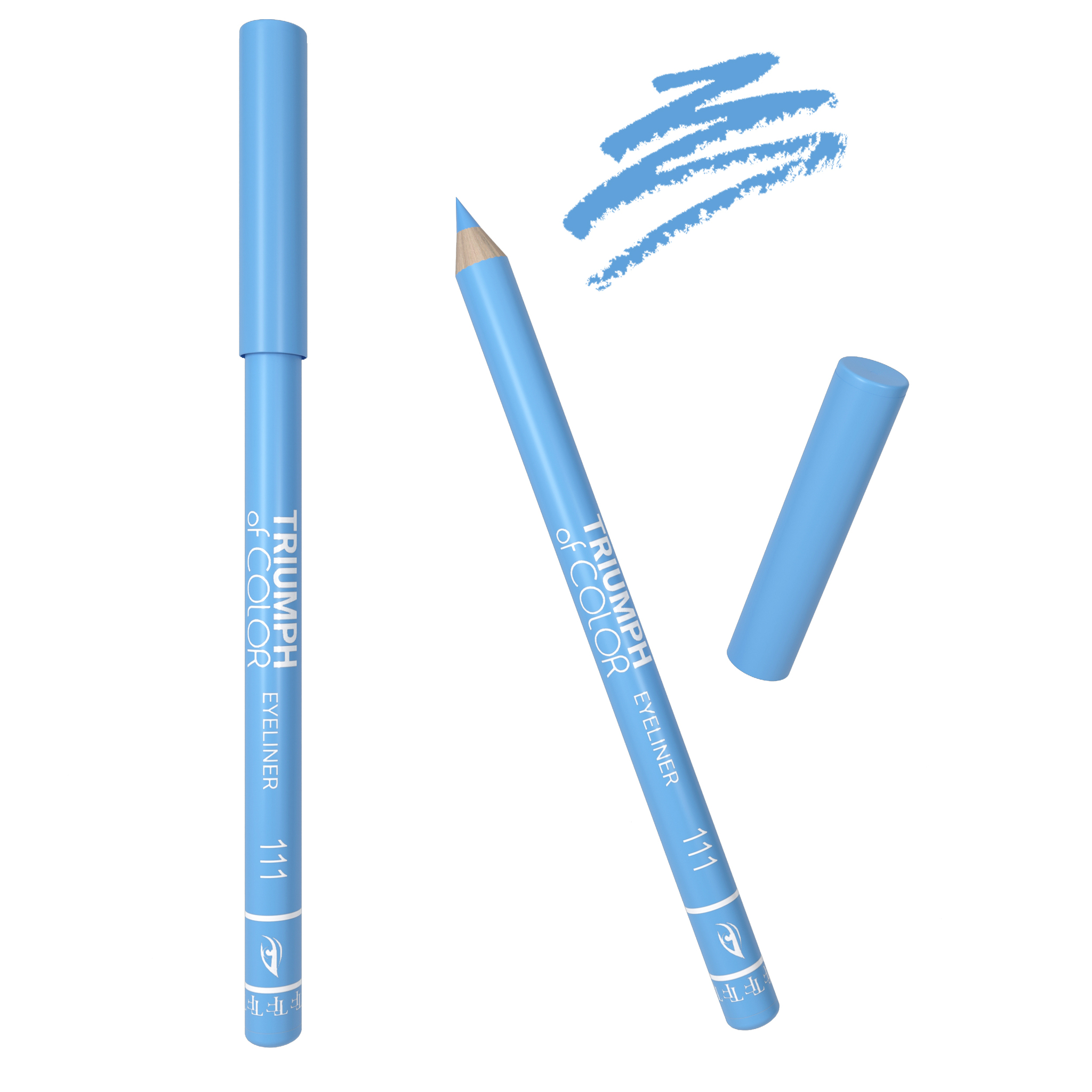 TF Карандаш для глаз COLOR EYELINER тон 111 bright blue/ярко-голубой CW-212