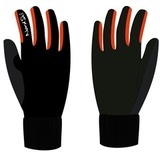 Перчатки Nordski Warm Black-Red WS 18