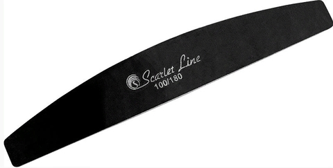 Пилочка CW012089-2 профессиональная 100/180 GRIT (Scarlet Line)