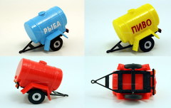 Trailer Barrel 1:43 Agat Mossar Tantal