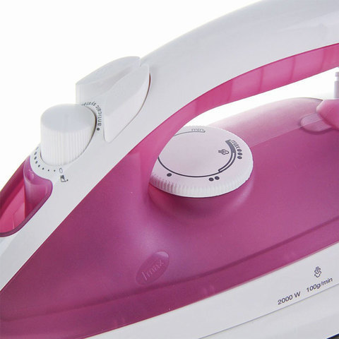 Утюг BRAUN TS320С, 2000 Вт, керамическое покрытие, самоочистка, антикапля, белый/фиолетовый, TS320C